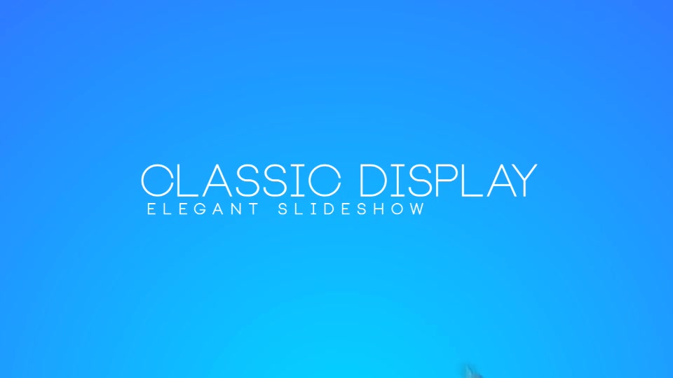 Classic Display - Download Videohive 19059686