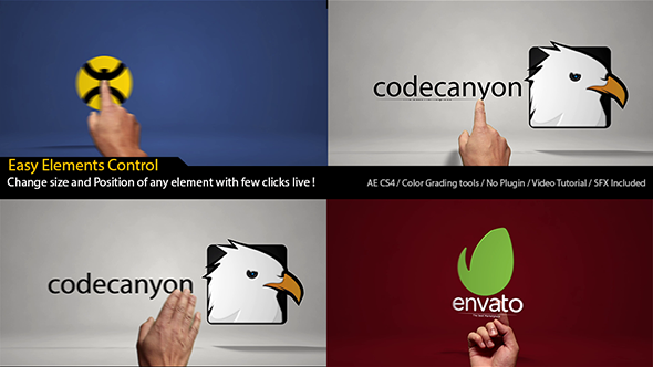 Classic Hands Logo Reveal Intro - Download Videohive 9944315