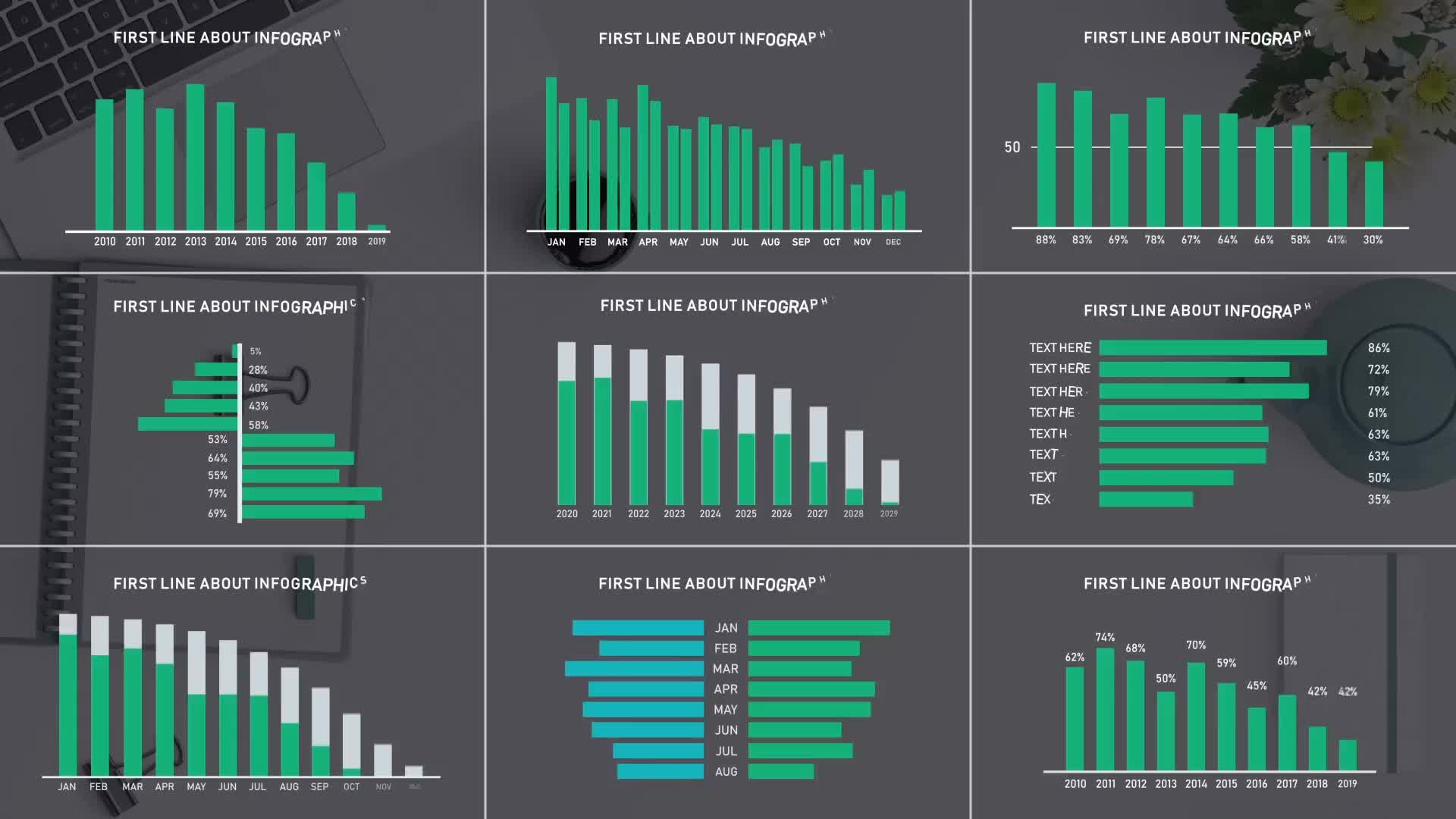 Classic Infographic MOGRT Videohive 23579494 Premiere Pro Image 1