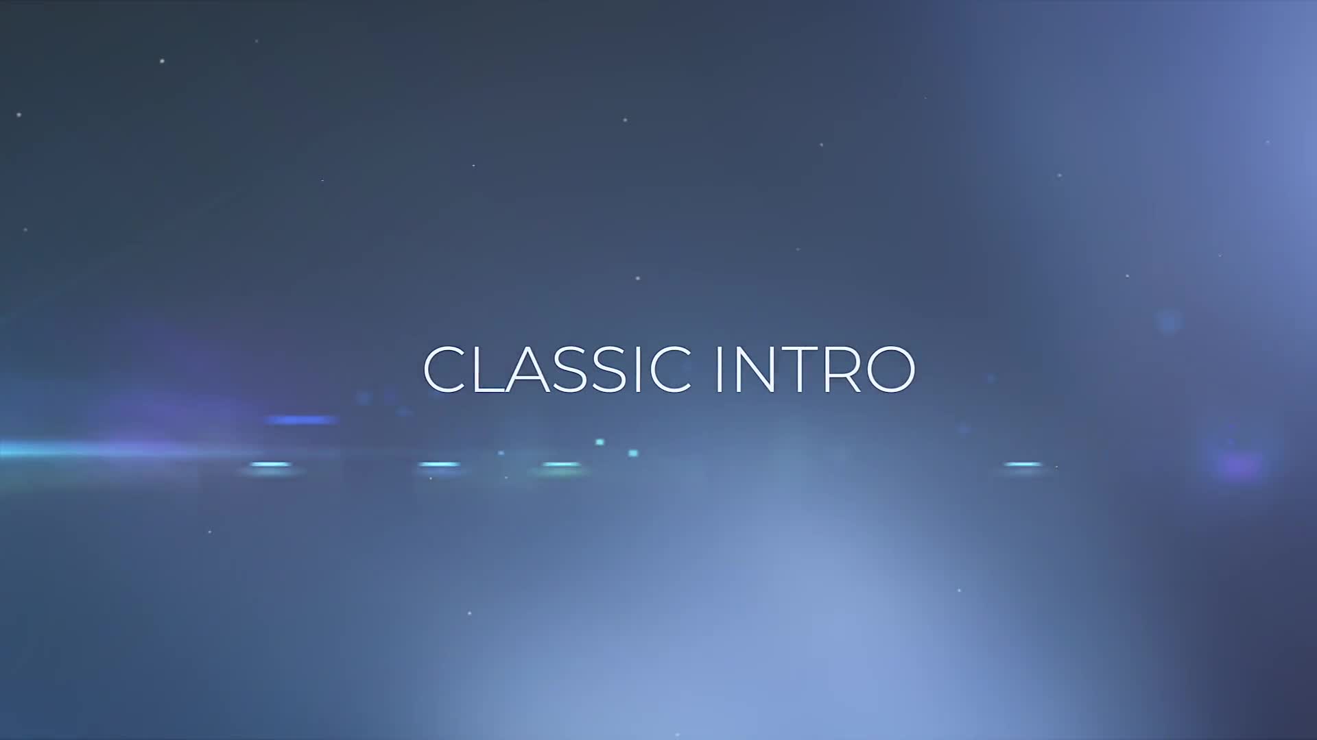 Classic Intro Videohive 24003173 Apple Motion Image 1