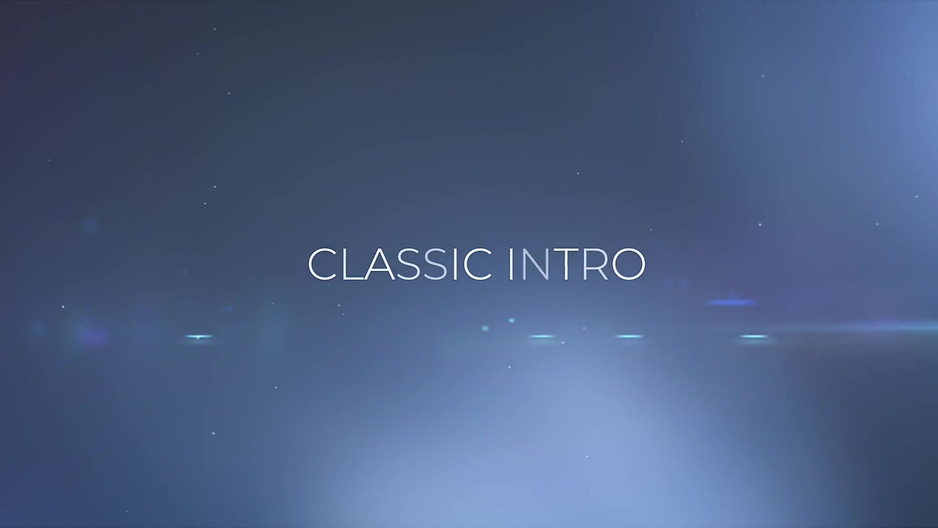 Classic Intro Videohive 24003173 Apple Motion Image 6