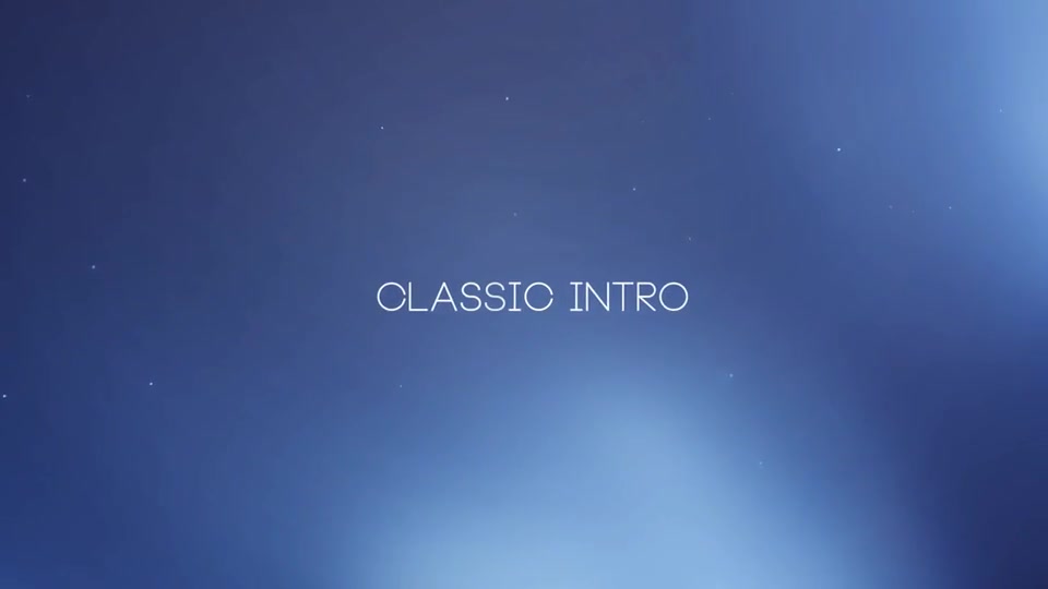 Classic Intro - Download Videohive 19247751