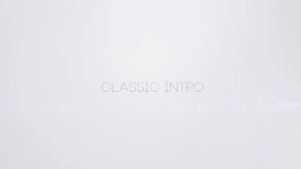 Classic Intro - Download Videohive 21499212
