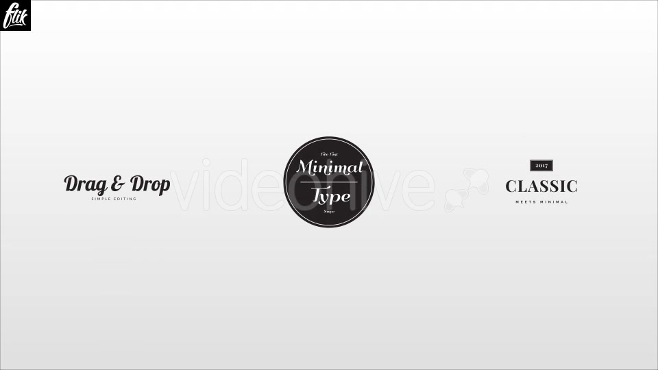 Classic Minimal Titles - Download Videohive 19255111