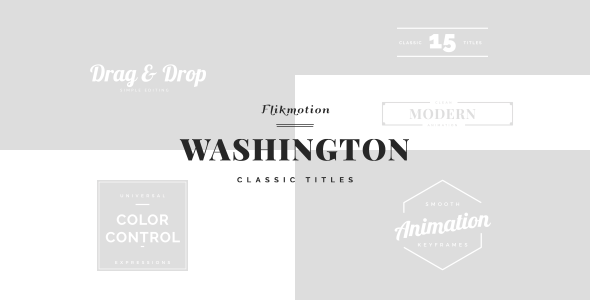 Classic Minimal Titles - Download Videohive 19255111