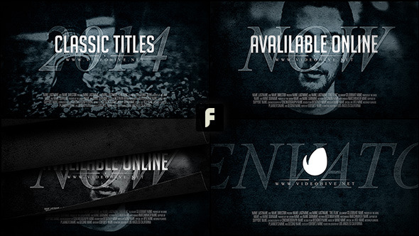 Classic Titles - Download Videohive 8001426