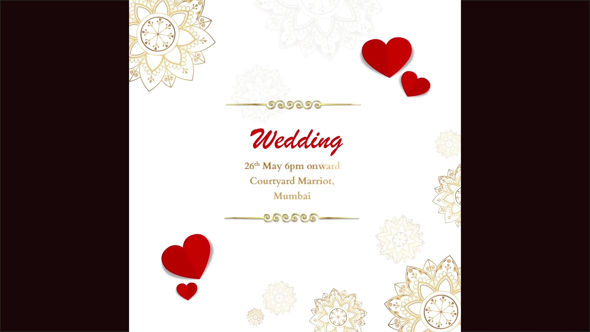 Classic Wedding Invitation Videohive 33615875 After Effects Image 7