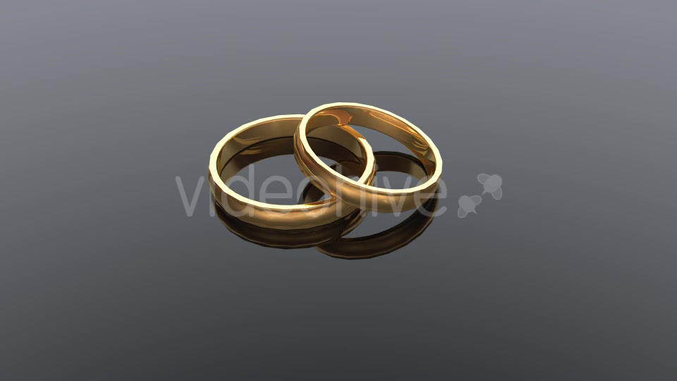 Classic Wedding Rings Background - Download Videohive 19877268