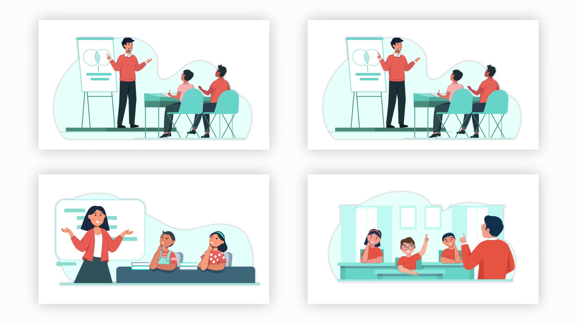 Classroom Character Animation Scene Pack Videohive 37148132 After Effects Image 10