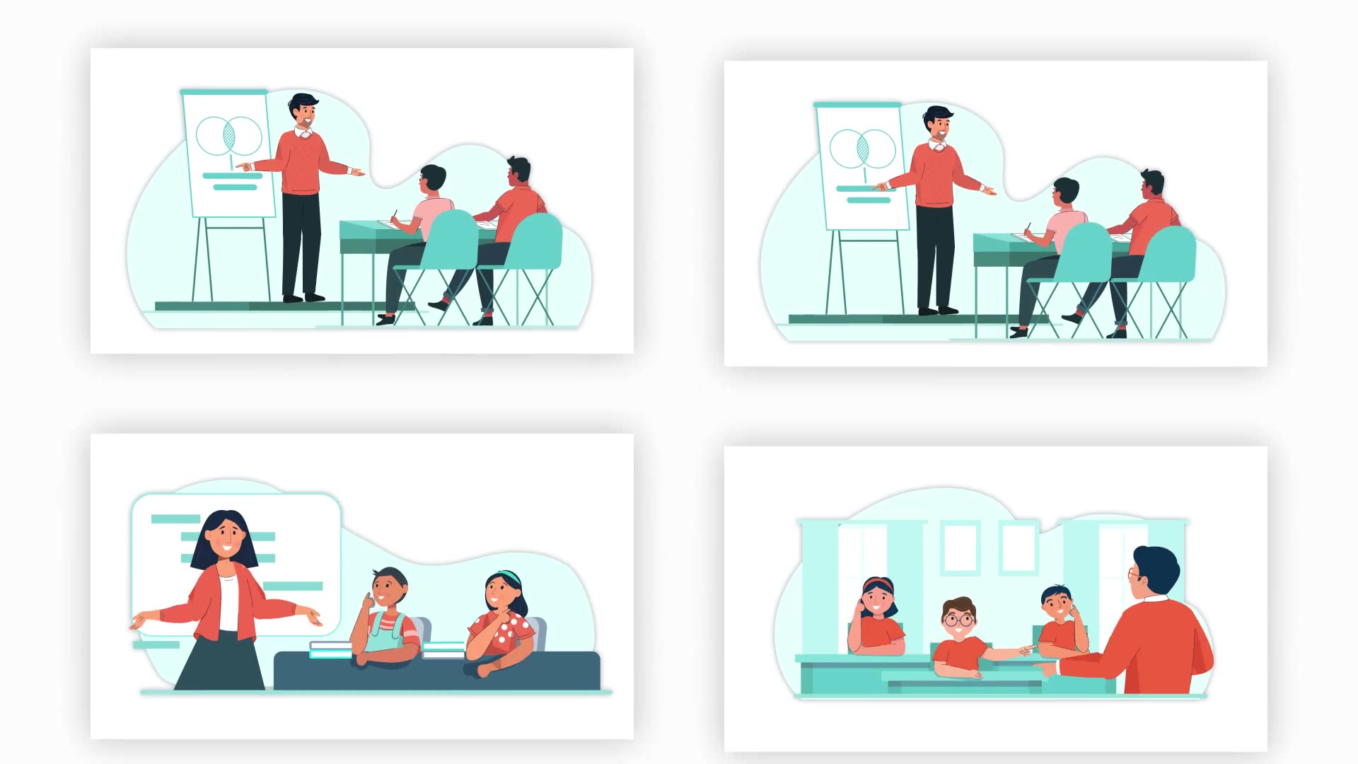 Classroom Character Animation Scene Pack Videohive 37148132 After Effects Image 9
