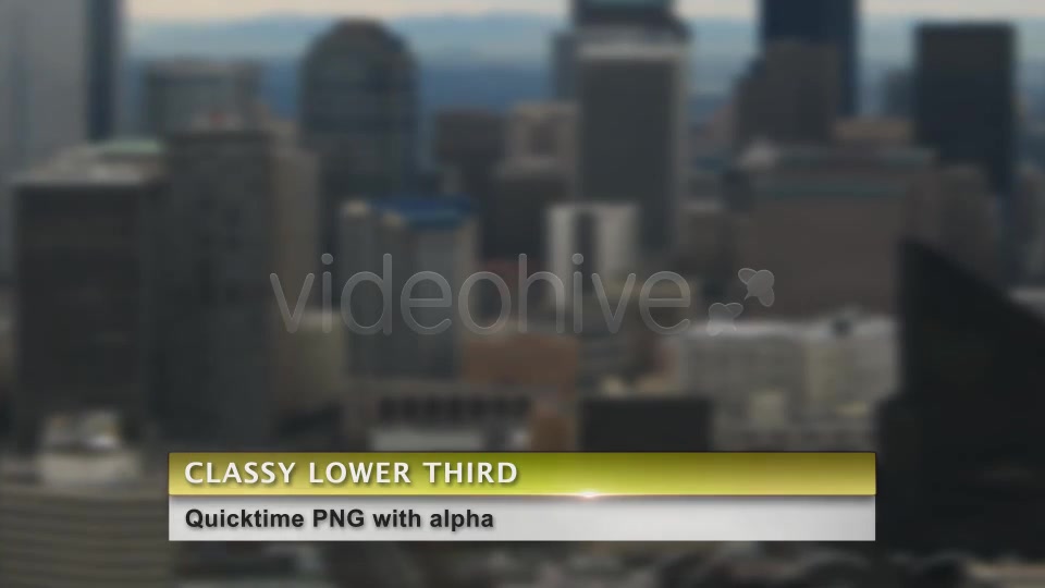 Classy Lower Third Videohive 130362 Motion Graphics Image 5