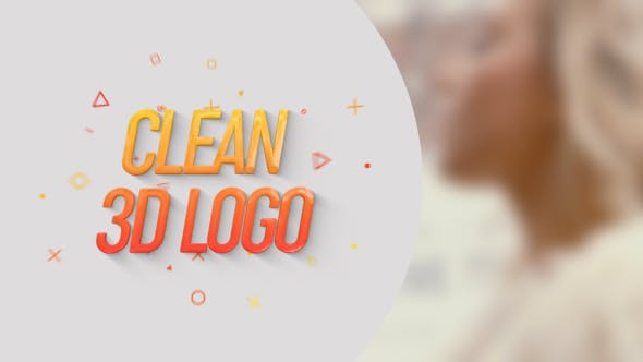 Clean 3D Logo - Download Videohive 24768053