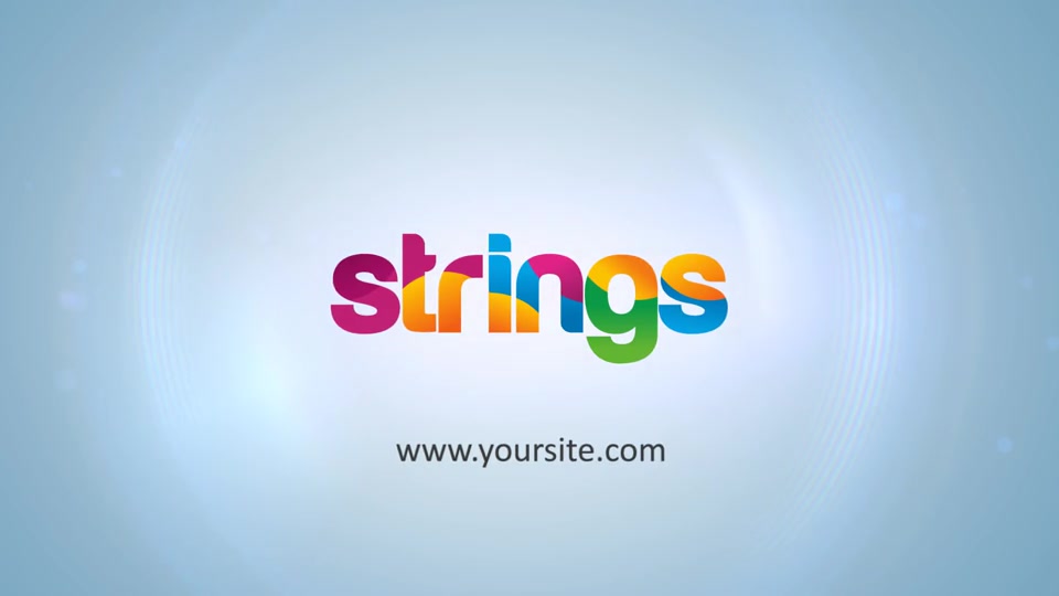 Clean 3d Strings Logo Videohive 22888276 After Effects Image 4