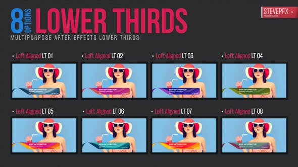 Clean ahd Gentle Lower Thirds - Videohive Download 4848764