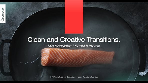 Clean and Creative Transitions - 33569162 Videohive Download