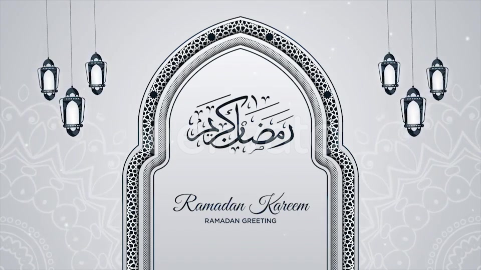 Clean and Holy Islamic Event Greeting (Ramadan, Eid, Hajj and Umrah) Videohive 26644106 After Effects Image 4