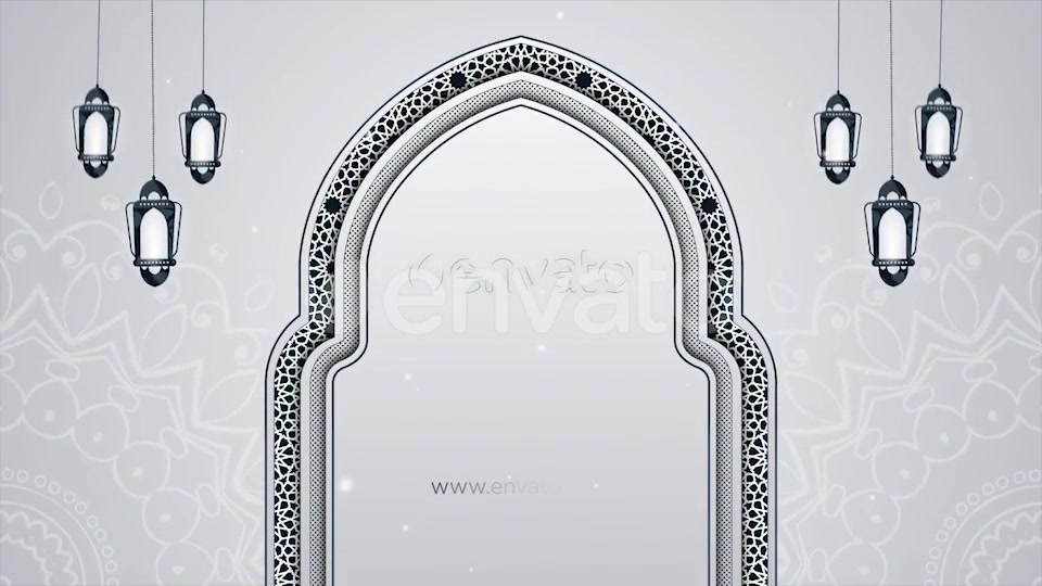 Clean and Holy Islamic Event Greeting (Ramadan, Eid, Hajj and Umrah) Videohive 26644106 After Effects Image 6