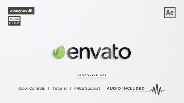 Clean and Minimal Logo Reveal - 28021868 Download Videohive