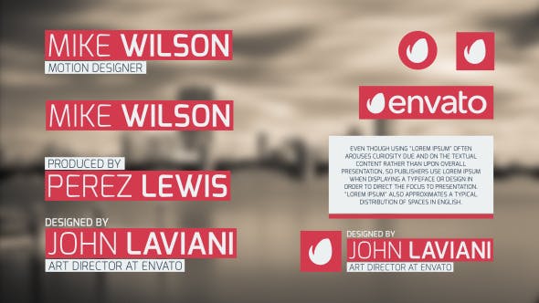 Clean And Simple Lower Thirds - 10834049 Download Videohive