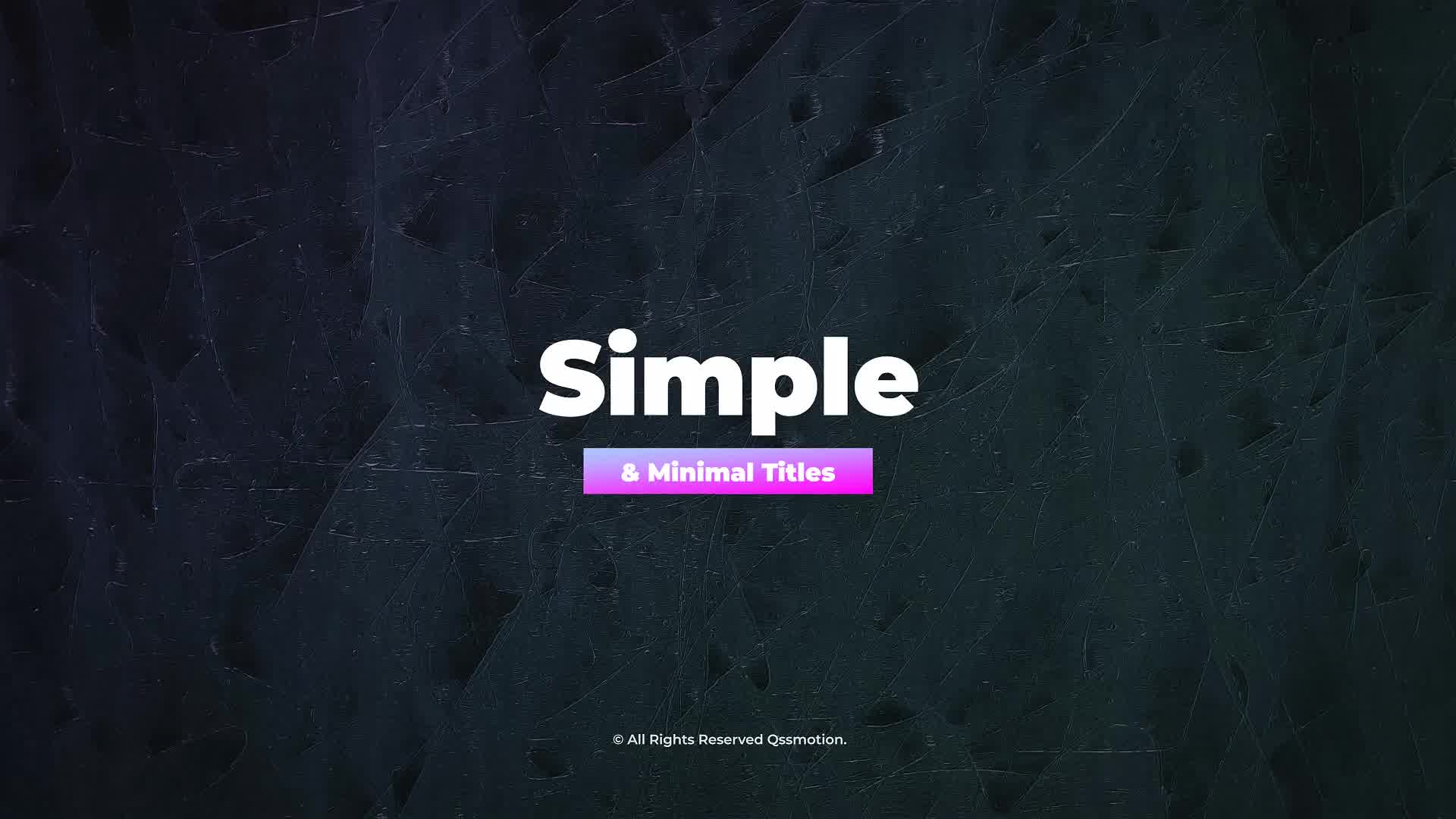 Clean and Simple Titles Package Videohive 25656575 After Effects Image 9