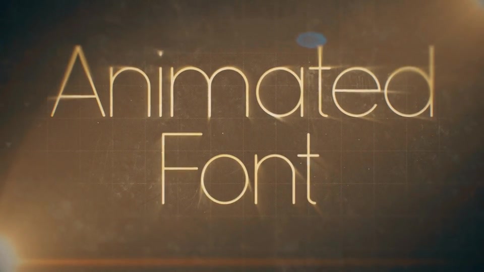 Clean Animated Font Videohive 14908710 After Effects Image 4