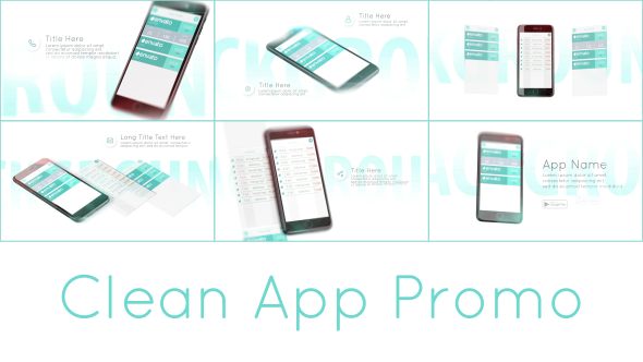 Clean App Promo - Download Videohive 17328108