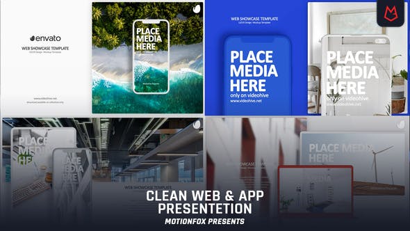 Clean App & Website Presentation - 24791458 Download Videohive