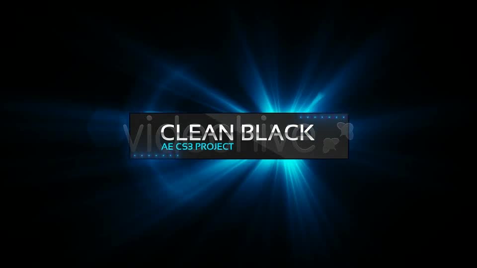 Clean Black Presentation - Download Videohive 1952267