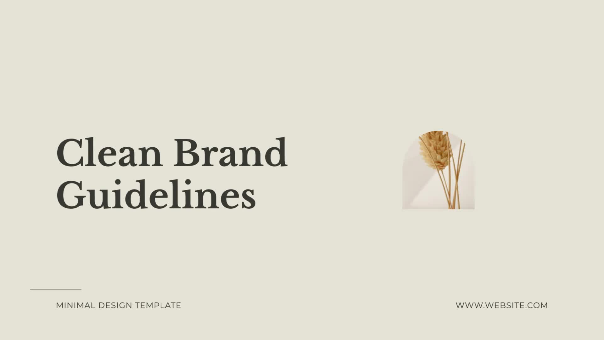 Clean Brand Guidelines Videohive 30089681 After Effects Image 1
