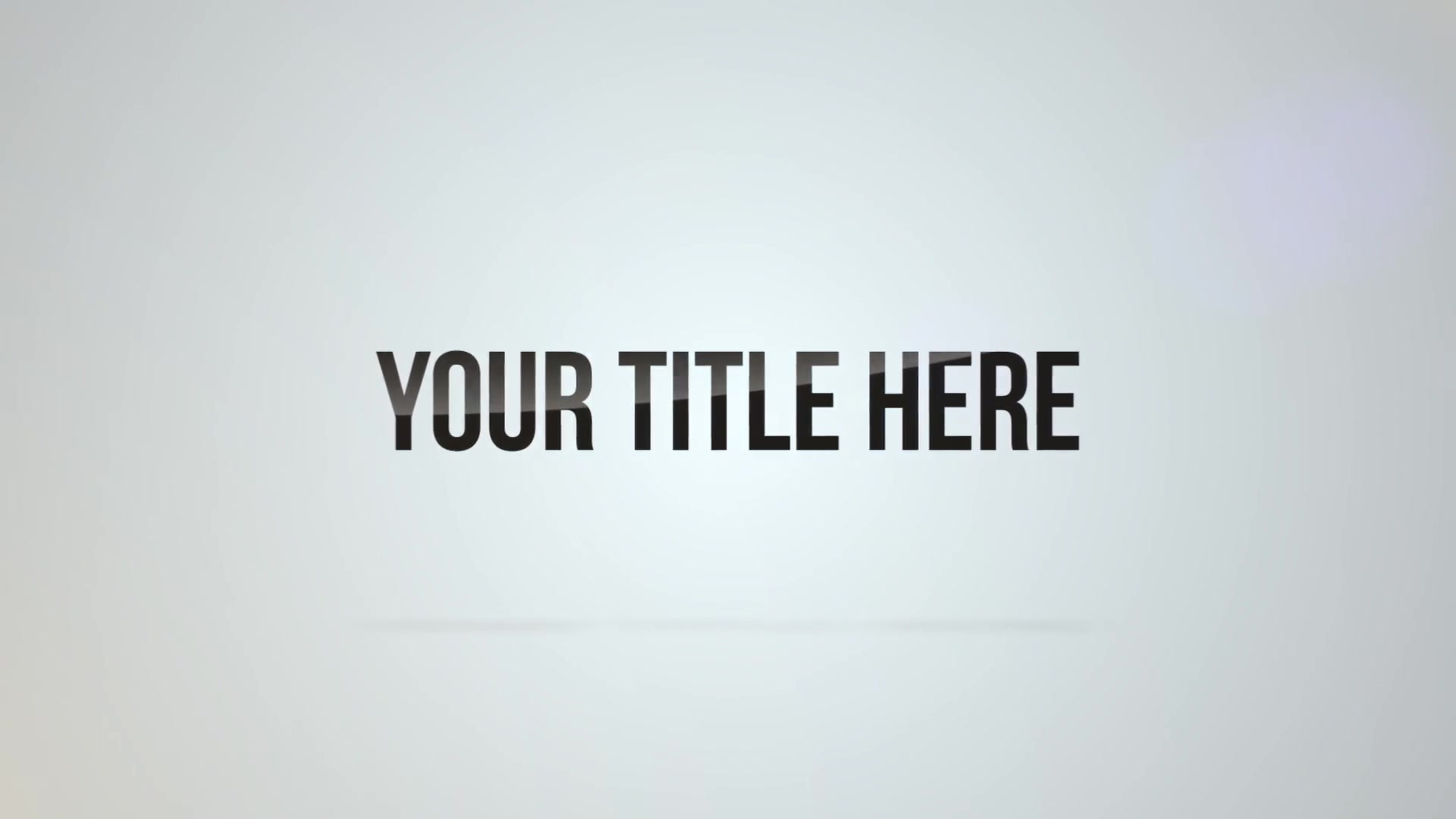 Clean Bright Title - Download Videohive 22821158