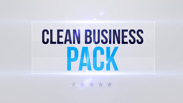 Clean Business Pack - Download Videohive 4156707