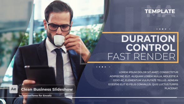 Clean Business Slideshow \ After Effects - Videohive 24667005 Download