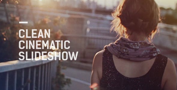 Clean Cinematic Slideshow - Videohive 13521237 Download