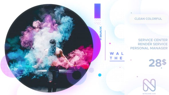 Clean Colorful Promo - Videohive Download 21208877