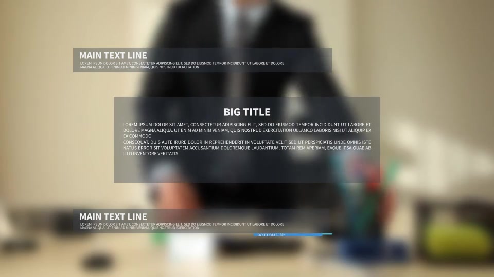 Clean Corporate Lower Thirds And Titles - Download Videohive 19495149