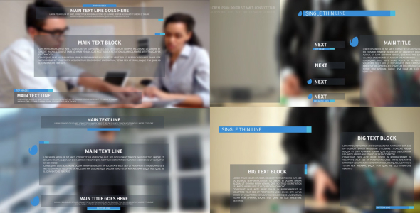 Clean Corporate Lower Thirds And Titles - Download Videohive 19495149