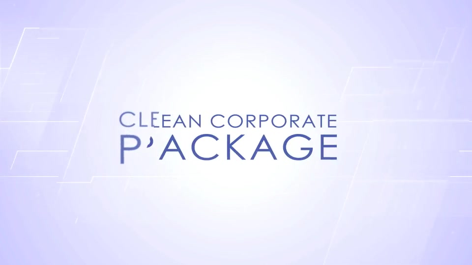 Clean Corporate Package - Download Videohive 10922241