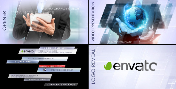 Clean Corporate Package - Download Videohive 10922241