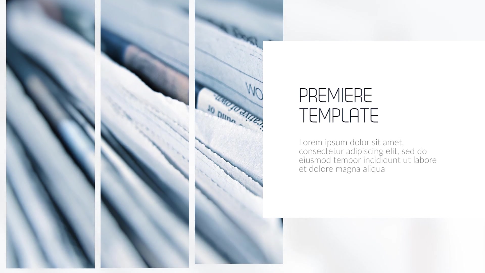 Clean Corporate Premiere Presentation - Download Videohive 22090106