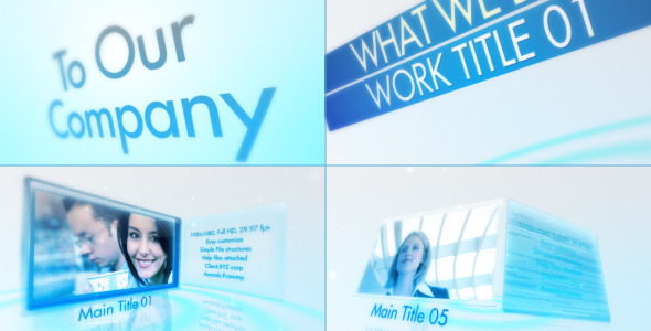 Clean Corporate presentation - Download Videohive 3558092