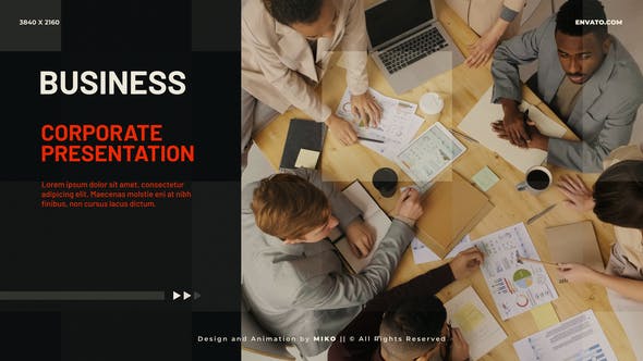 Clean Corporate Slideshow - 45896382 Download Videohive
