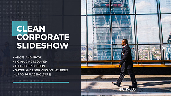 Clean Corporate Slideshow - Download Videohive 19576723