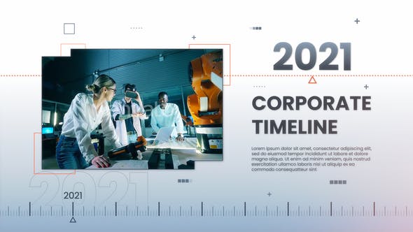 Clean Corporate Timeline - 30203574 Download Videohive