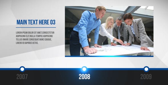 Clean Corporate Timeline - Download 11621710 Videohive