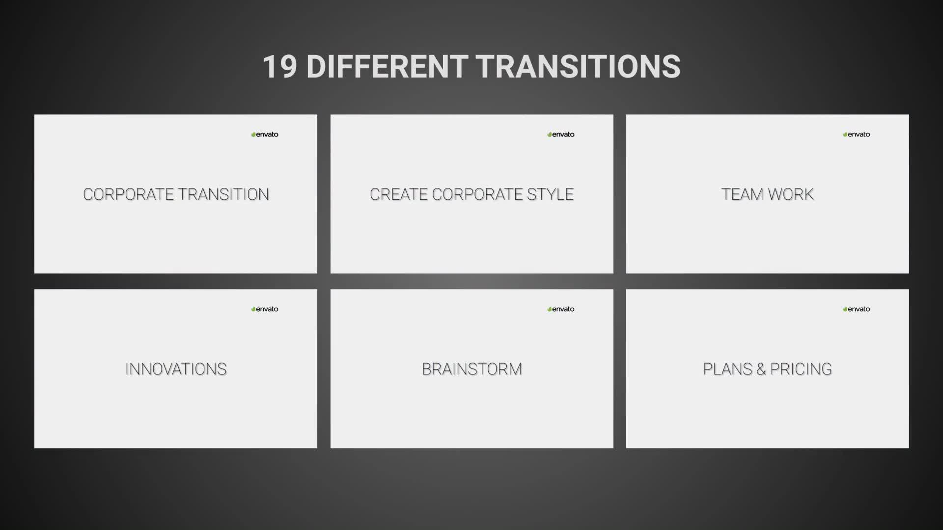 Clean Corporate Transitions - Download Videohive 19593200