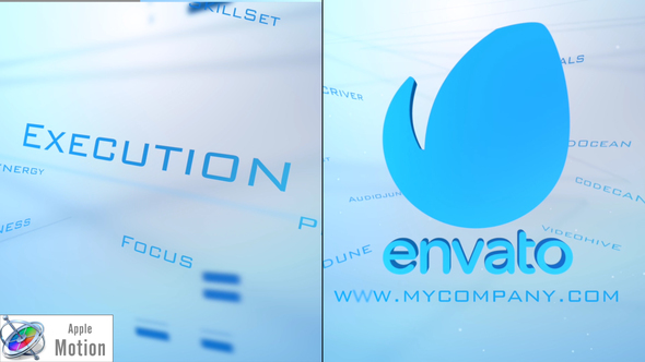Clean Corporate Typography Logo Apple Motion - Download Videohive 22568446