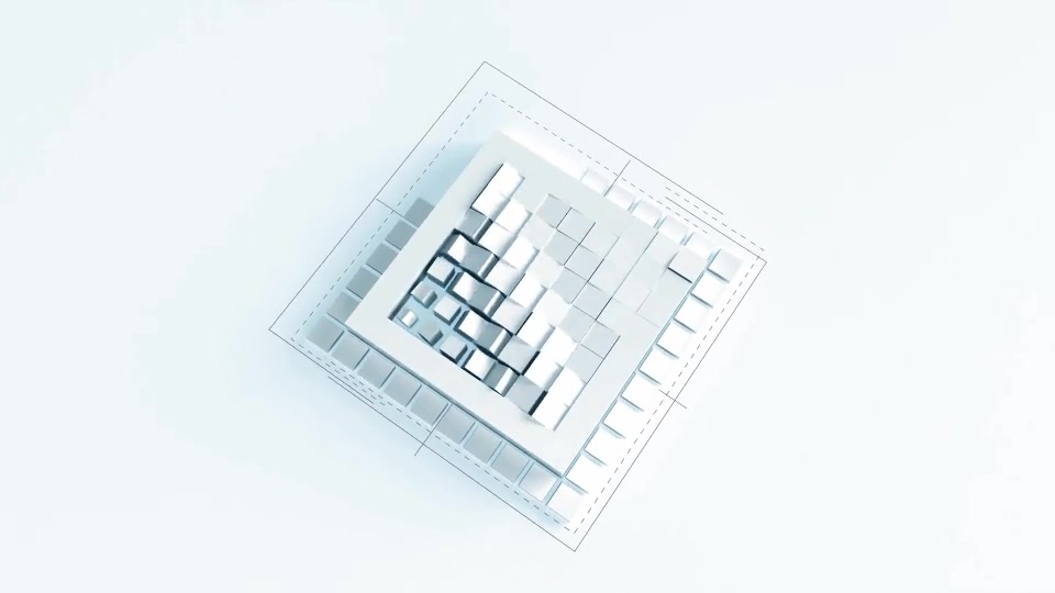 Clean Cubes Logo Videohive 30339717 DaVinci Resolve Image 4
