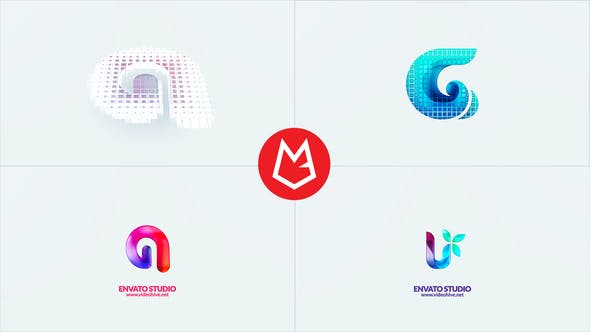Clean Cubic Logo Reveal - 28914555 Download Videohive