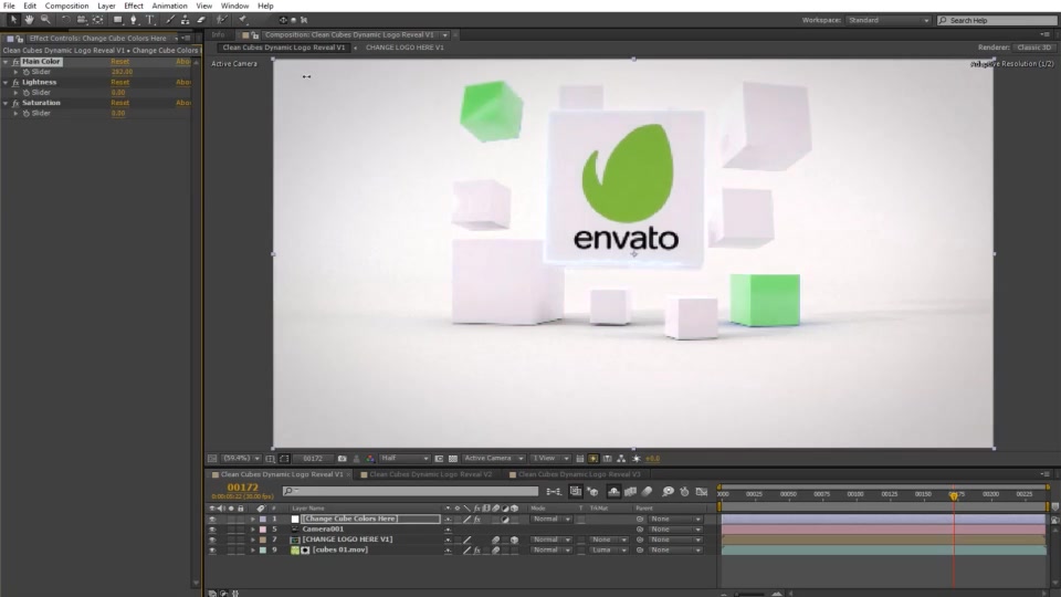 Clean Dynamic Cubes Logo Reveals Videohive 23494243 After Effects Image 11