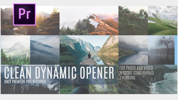 Clean Dynamic Opener - Videohive Download 23499614